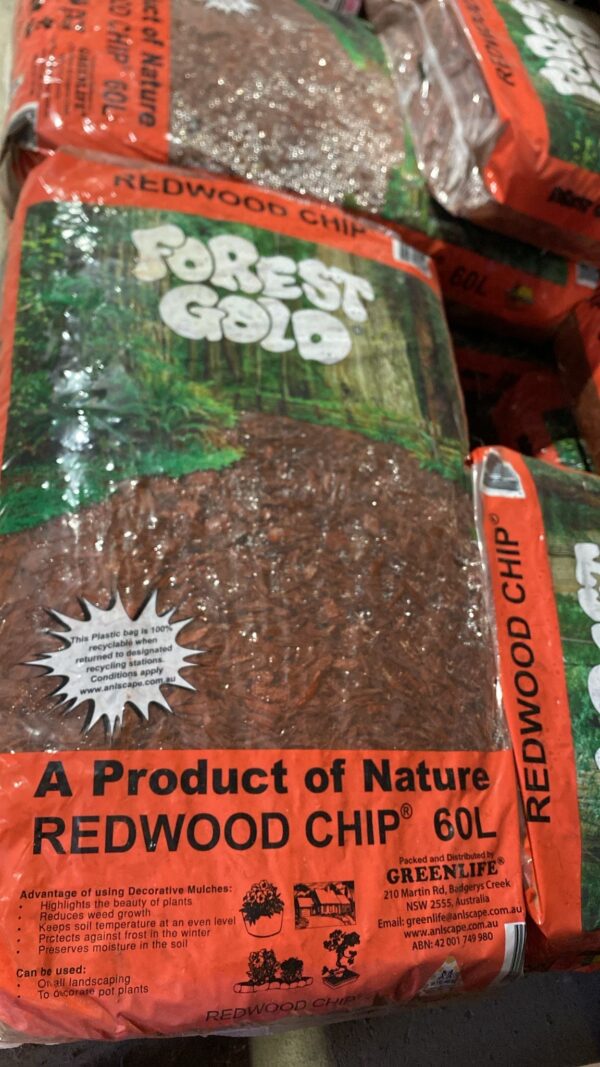 Red Woodchip