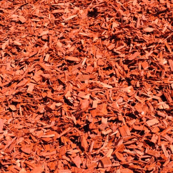Red Woodchip - landscaping supplies in The Hunter Valley