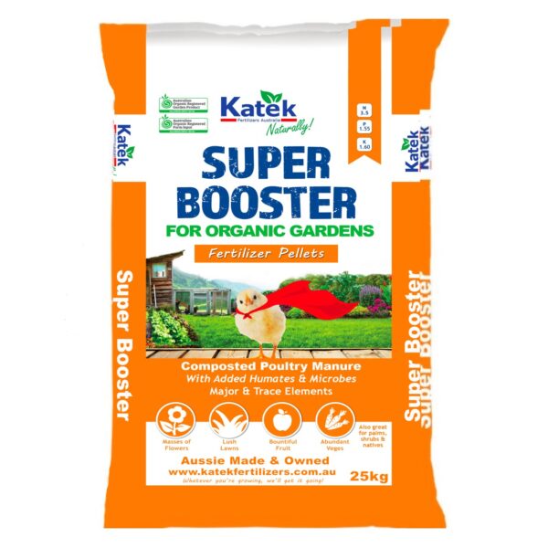 Super Booster Fertilizer Pellets - landscaping supplies in The Hunter Valley