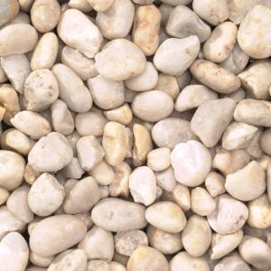 Western White Pebbles Medium - landscaping supplies in The Hunter Valley