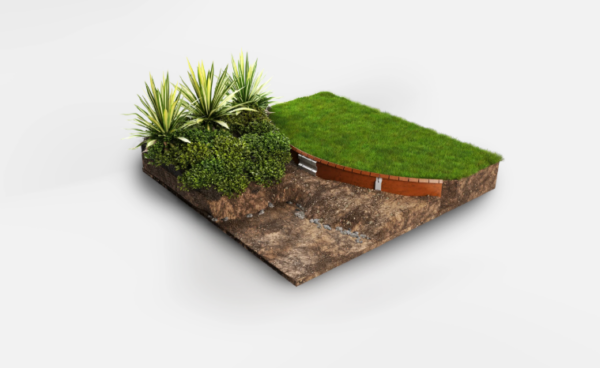 Garden Edging - ClickConnect™ Flex 150mm
