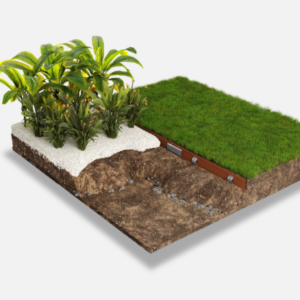 Garden Edging - ClickConnect™ Rigid 100mm