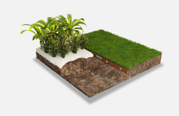 Garden Edging - ClickConnect™ Rigid 100mm