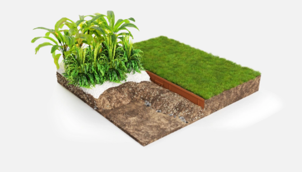 Garden Edging – Original Rigid 100mm