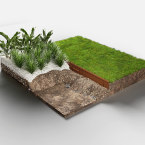 Garden Edging – Original Rigid 150mm