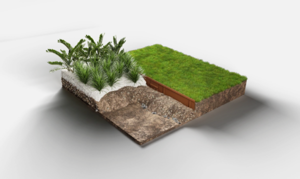 Garden Edging – Original Rigid 150mm