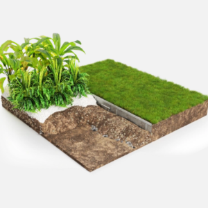 Garden Edging – Original Rigid 100mm Galvanised