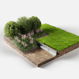 Garden Edging – Original Zero-Flex 100mm Galvanised