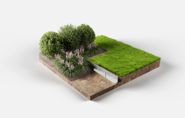 Garden Edging – Original Zero-Flex 100mm Galvanised