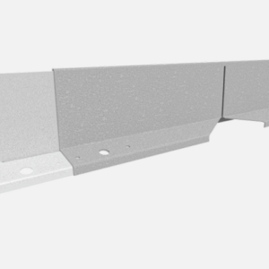 Corner – 100mm Zero-Flex (Galvanised Steel)